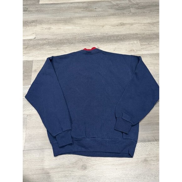 Vintage 90s Morning Sun Autumn Home is where the Cat is Sweatshirt Size Medium - Picture 3 of 9